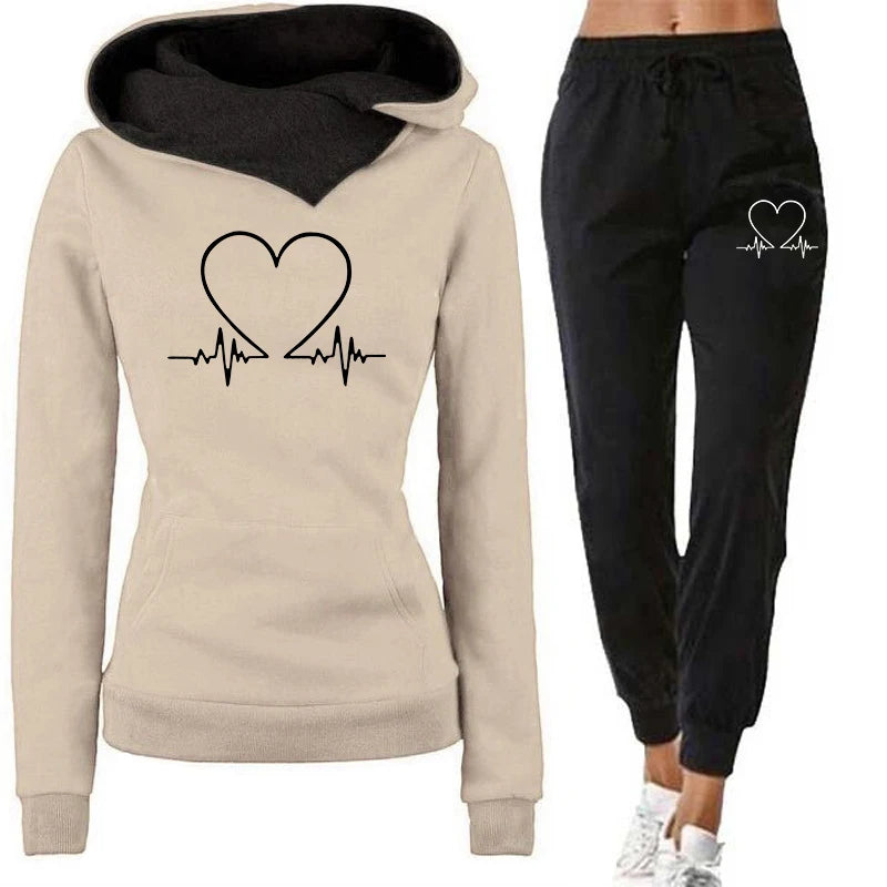 ComfyQueen™ 2-Piece Winter Jogging Suit